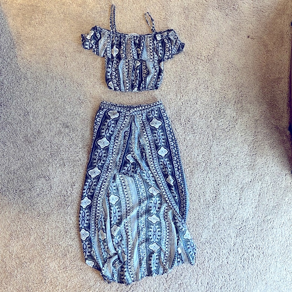 2 piece skort set size Small
